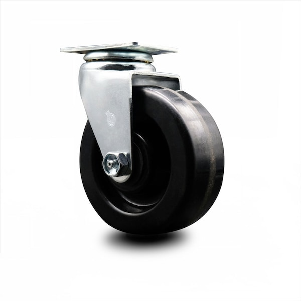 5 Inch Phenolic Wheel Swivel Caster with Ball Bearing